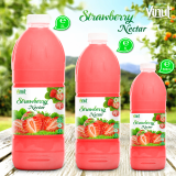 Bottle Strawberry Juice Drink Nectar